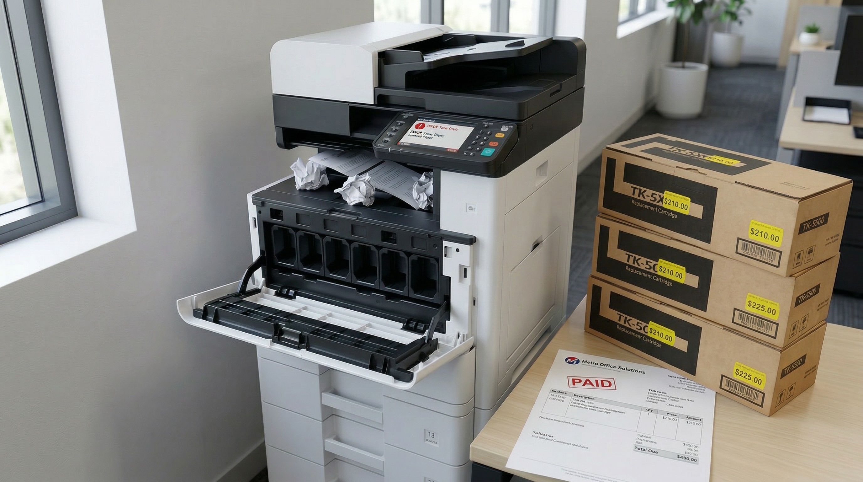 Broken office printer costing your business money