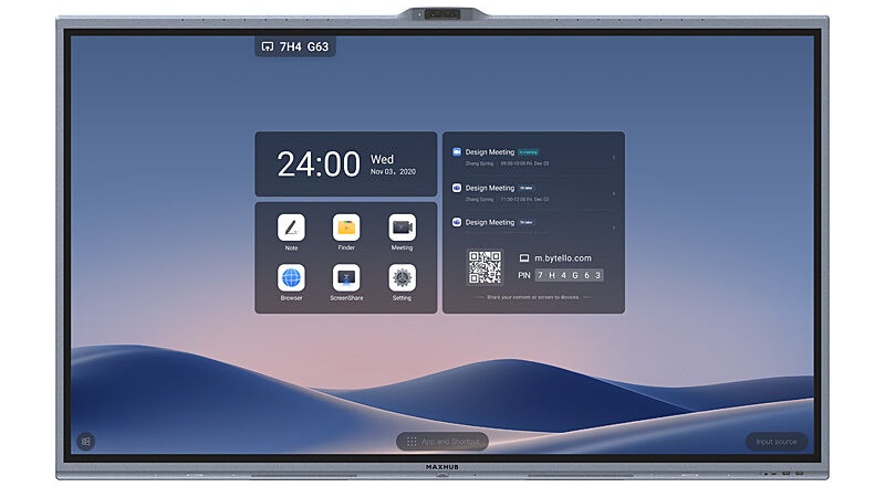MAXHUB XBoard V7 V6550 65 inch interactive flat panel