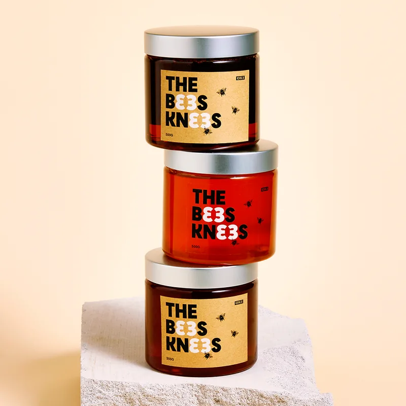 Honey Jar Labels printed on OKI Pro1050