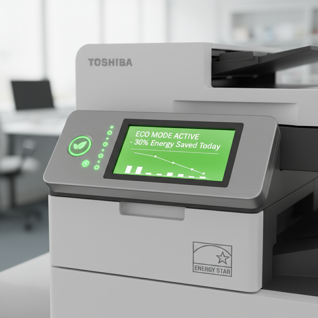 Toshiba recognised as an environmental leader for low energy printing